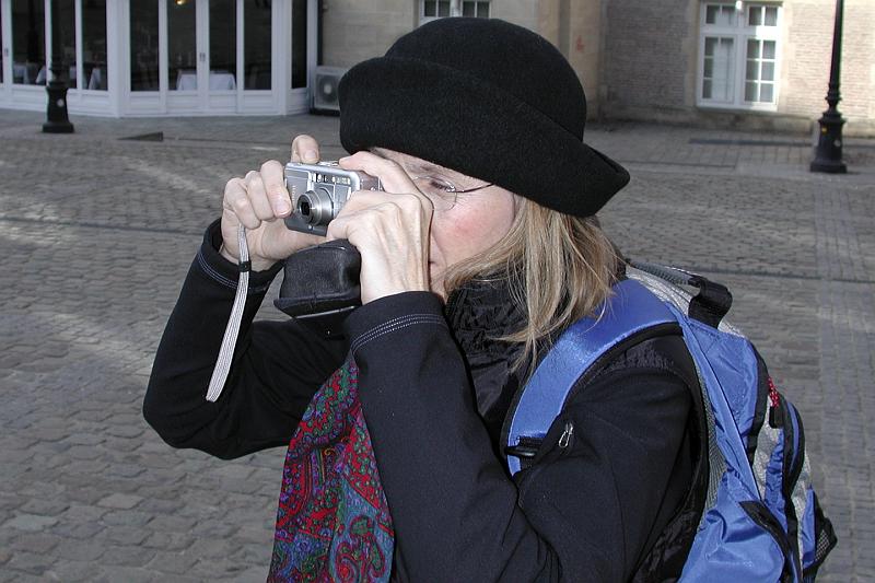DSCN1254 A cute chick with her own cute little camera.