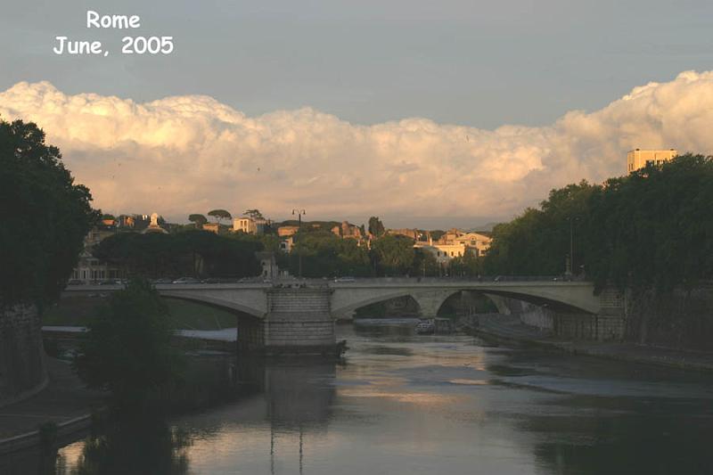 IMG_2681 Sunset on the Tiber.