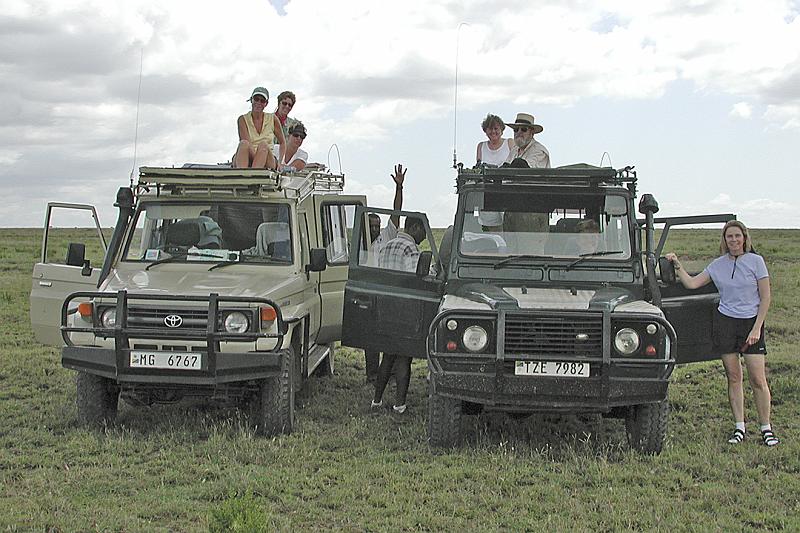 DSCN2146 Our whole group with cars and drivers.
