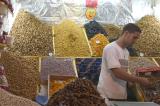 CRW_4361 Oct. 20, 2006 - Agadir, Morocco.  Goodies at the spice market.