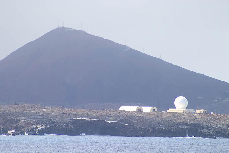 CRW_4929 Nov. 16, 2006 - Ascension Island.  The island was studded with antennas.
